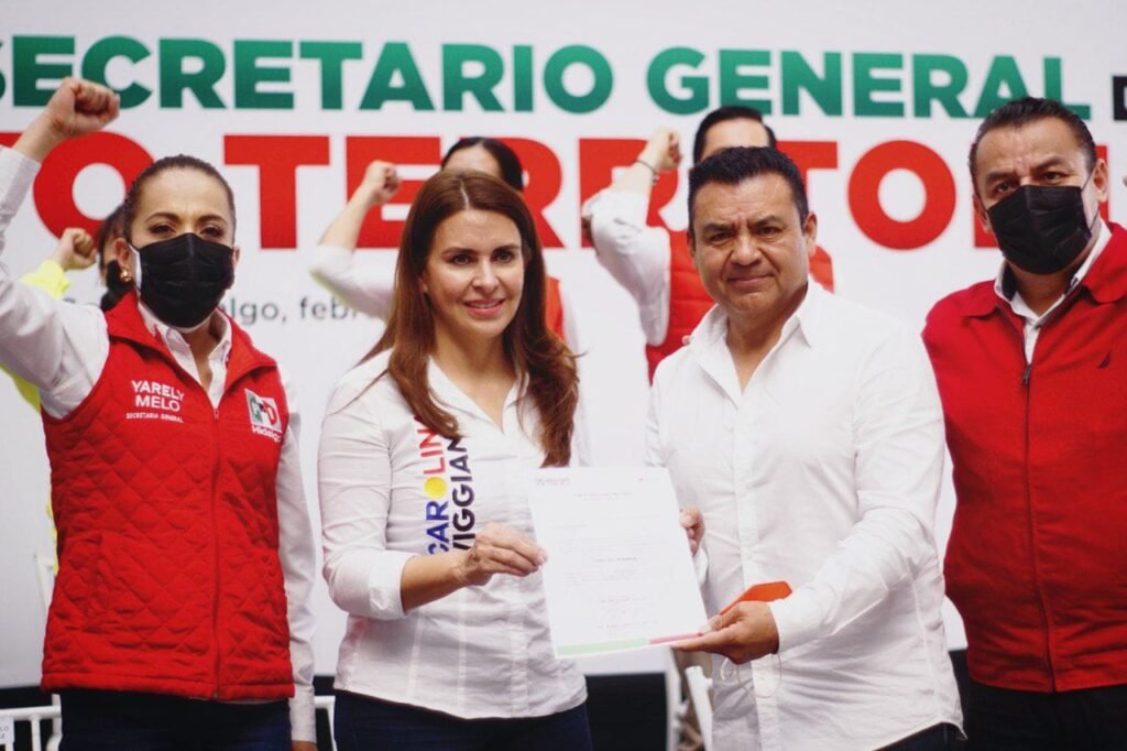 Renuevan PRI la dirigencia del Movimiento Territorial en Hidalgo