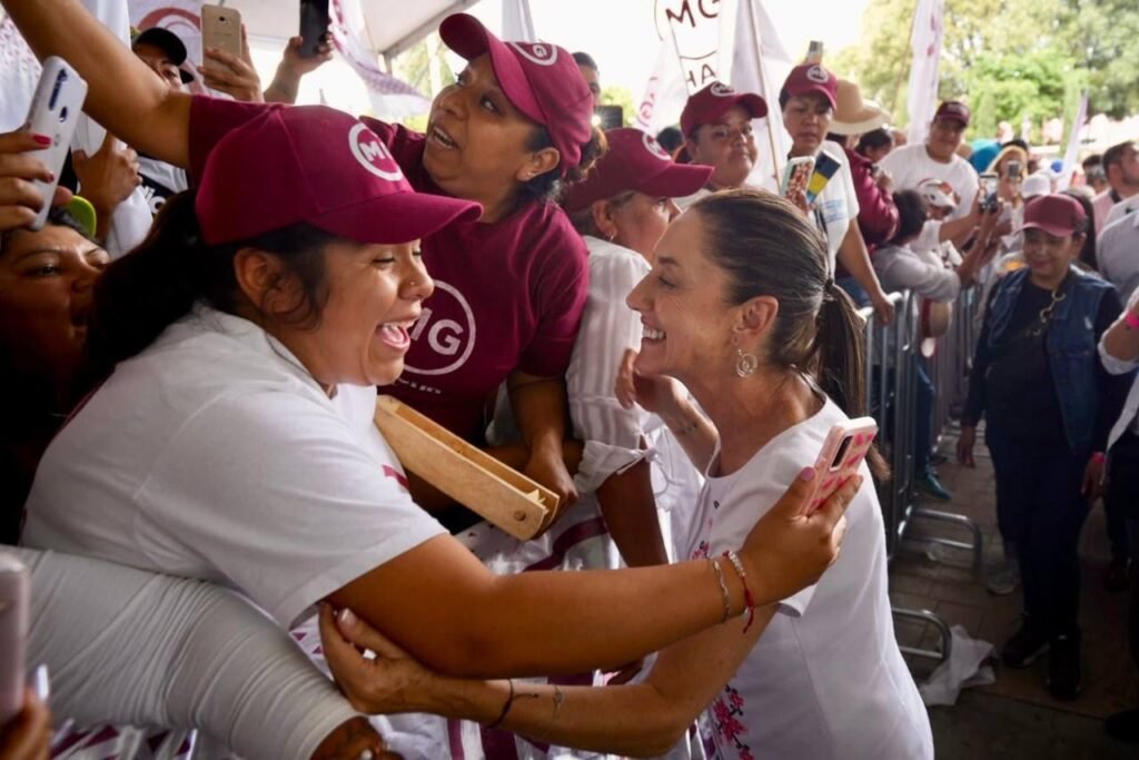 Claudia Sheinbaum luchará por la justicia social y la democracia