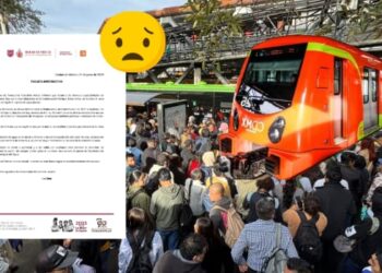 Metro CDMX cierra 4 estaciones de la Línea 8 tras inundaciones.