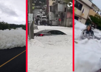 ¡Toxica! Acumulación de espuma, un problema ambiental