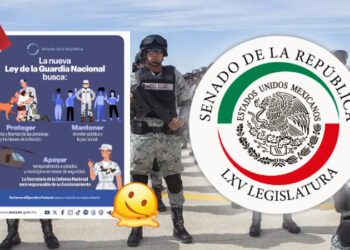 Senado aprueba Ley de la Guardia Nacional.