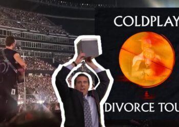 ¡MEMES! Te cachan infidelidad en un concierto, no te escondas, mejor ponte a bailar.