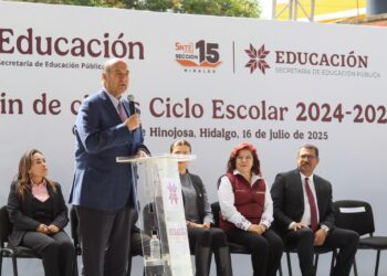 Natividad Castrejón clausura ciclo escolar 2024-2025 de educación básica