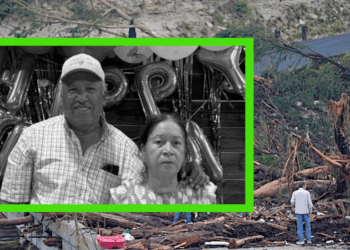 Fallece pareja mexicana en inundaciones de Texas.