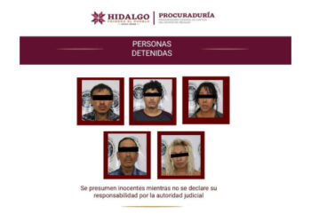 Detienen a cinco personas en Tizayuca, Hidalgo, por agredir a personal ministerial