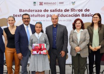 Natividad Castrejón inaugura instalaciones en Secundaria General “Leona Vicario” de Pachuca