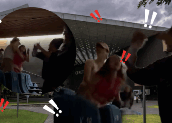 “Lady Cineteca” explota tras reclamo por no callarse durante una película.