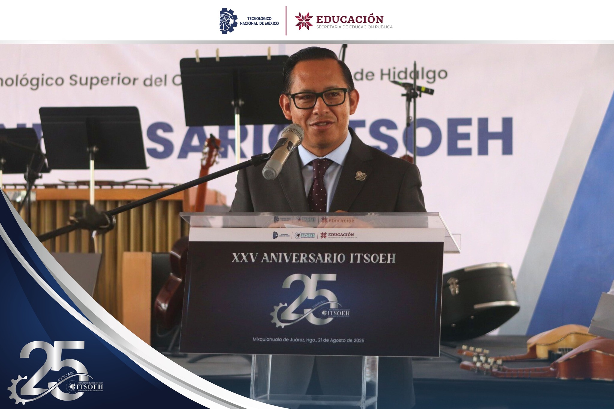 ITSOEH celebra 25 años de formación académica