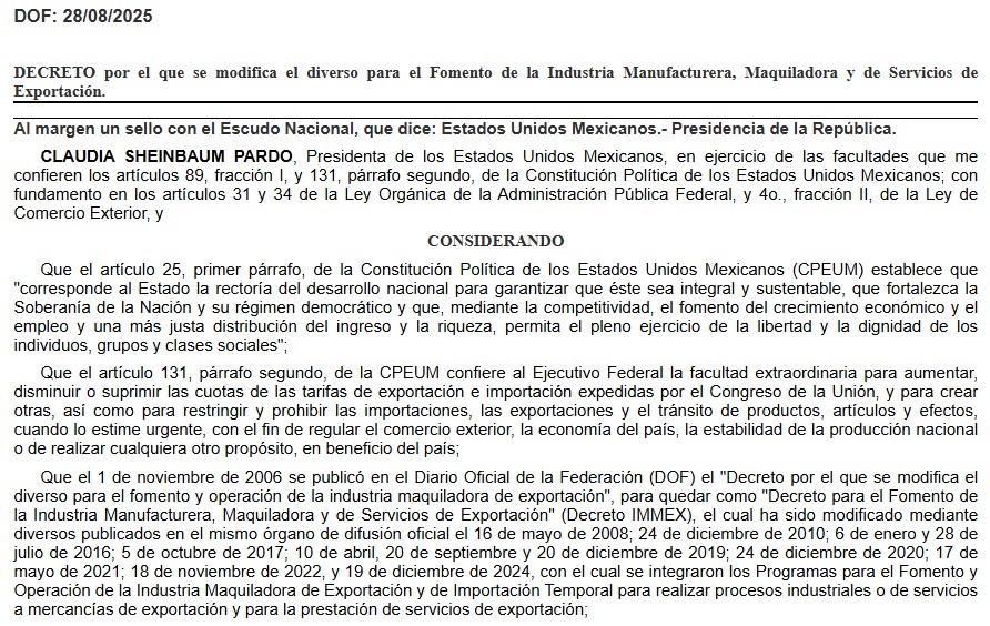 frena el régimen de importación temporal de calzado