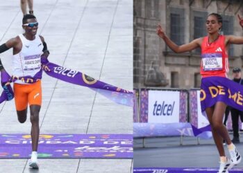 Los etiopies Tadu Abate y Bekelech Gudeta ganan Maratón de CDMX