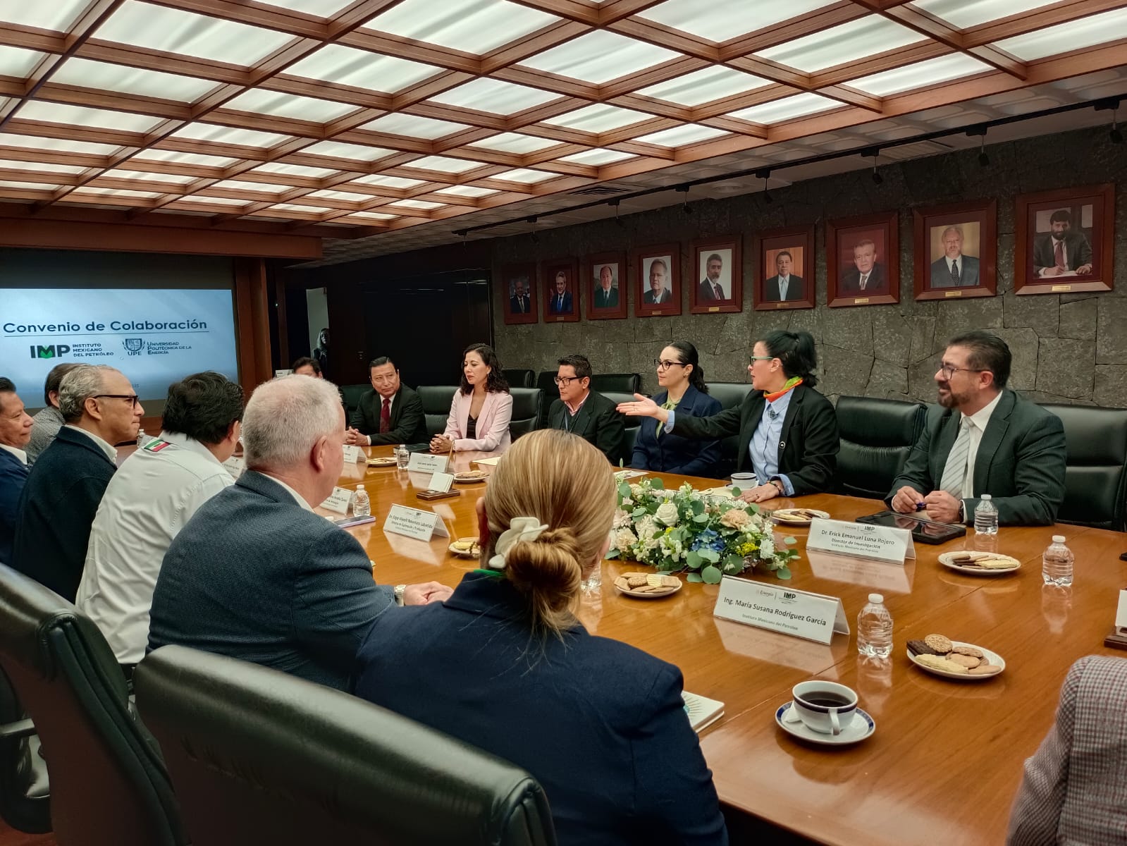UPE y el Instituto Mexicano del Petróleo firman convenio para impulsar el sector energético