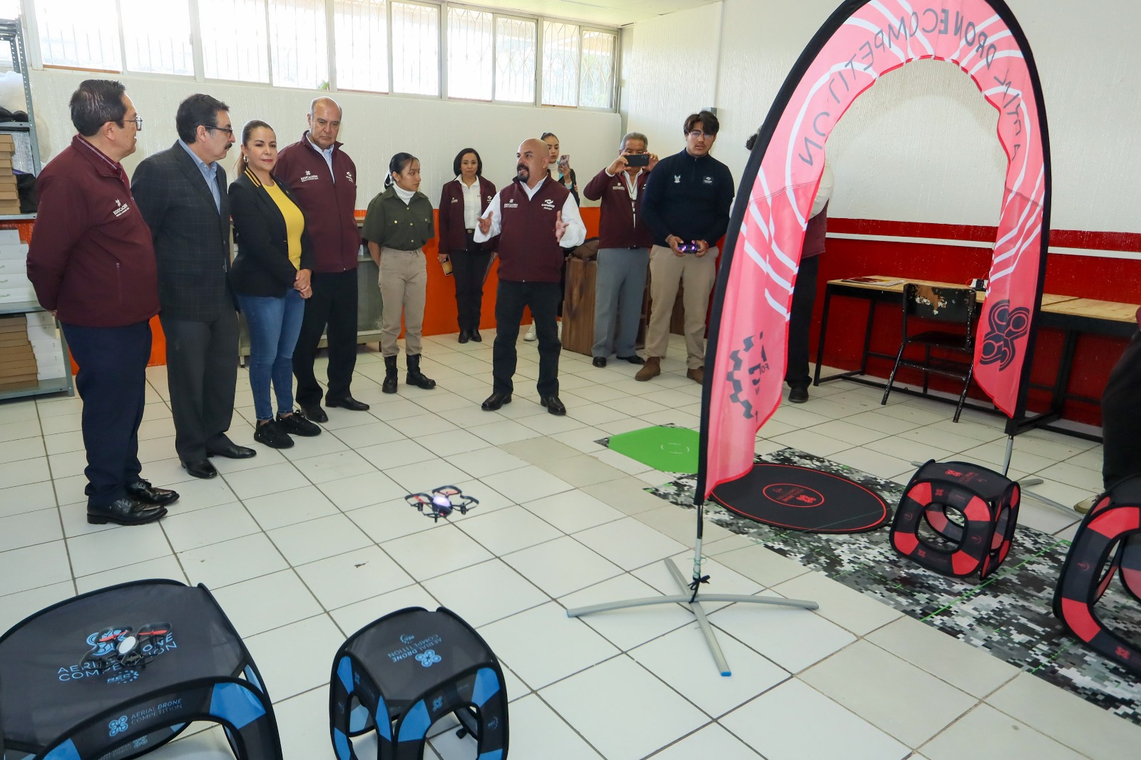 Natividad Castrejón inaugura laboratorio STEM en Conalep plantel Tulancingo