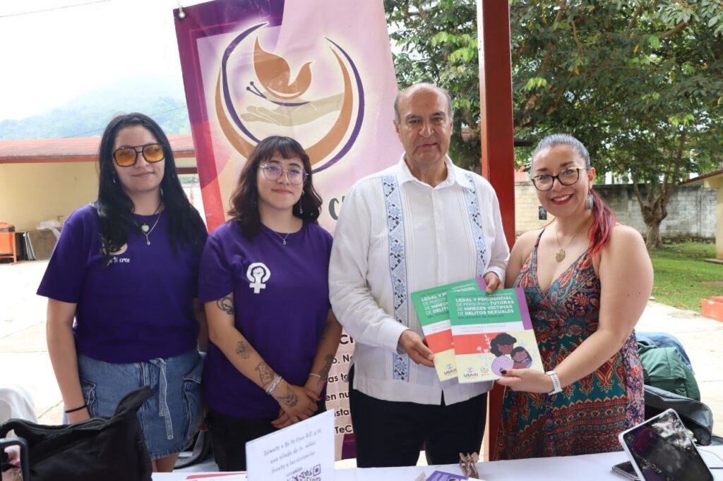 Hidalgo participa en Jornada de Concientización sobre abuso sexual y maltrato infantil