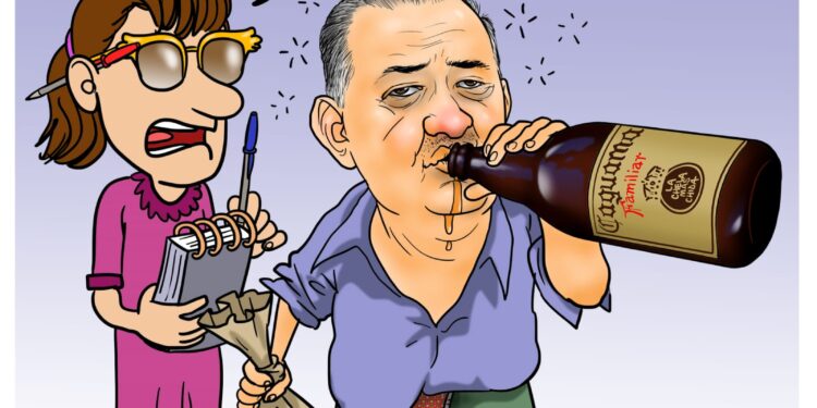 Presidente no está muerto, anda de parranda