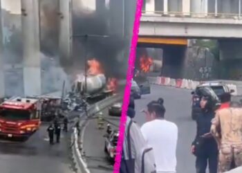 Explota pipa de gas LP en Iztapalapa; reportan varias personas con quemaduras