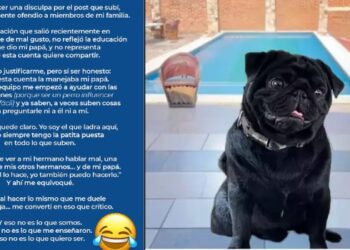 ¡Yo soy el que ladra! Mascota se disculpa con Emiliano Aguilar tras polémica foto