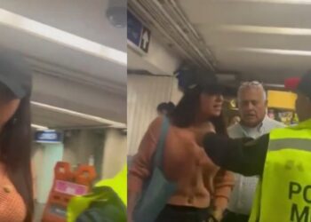 Se viraliza Lady Metro por su lenguaje florido: “¡No me agarres la chich#$!”