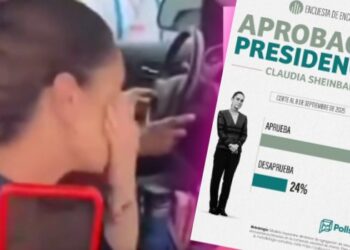 Escupitajo a Sheinbaum, el lado contrario de las encuestas