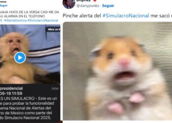 Sonido de la alerta sísmica desquicia las redes con los MEMES