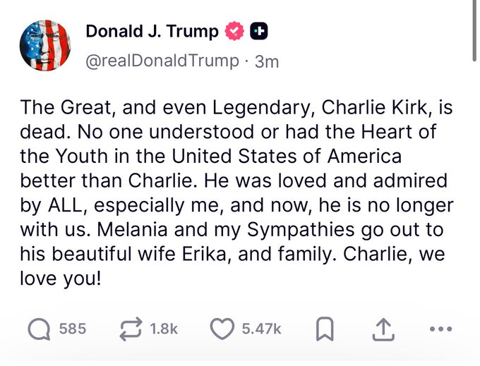 Balean a Charlie Kirk, aliado de Trump, en Universidad de Utah Valley 