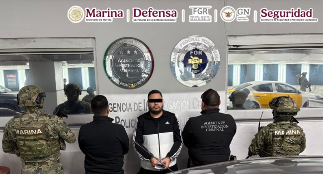 Detienen a Jair Francisco “H4”, presunto integrante de Los Beltrán Leyva.