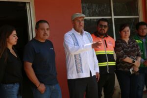 SEPH supervisa escuelas afectadas por lluvias en Metztitlán