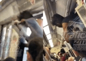 Tras saltar del tren de Jalisco, hombre muere trágicamente (VIDEO).