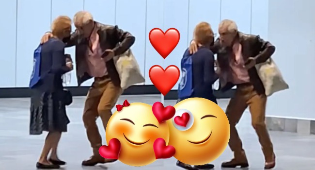 ¡Derrochan amor! Abuelitos sacan sus mejores pasos en el Metro de la CDMX (VIDEO)