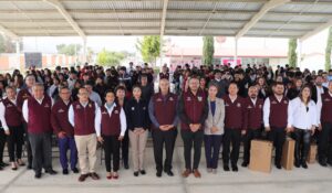  Natividad Castrejón inaugura laboratorio STEM en Villa de Tezontepec