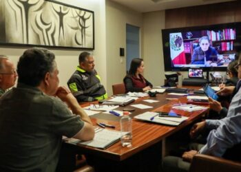 Sheinbaum y Menchaca sostienen reunión virtual tras afectaciones por lluvias en Hidalgo