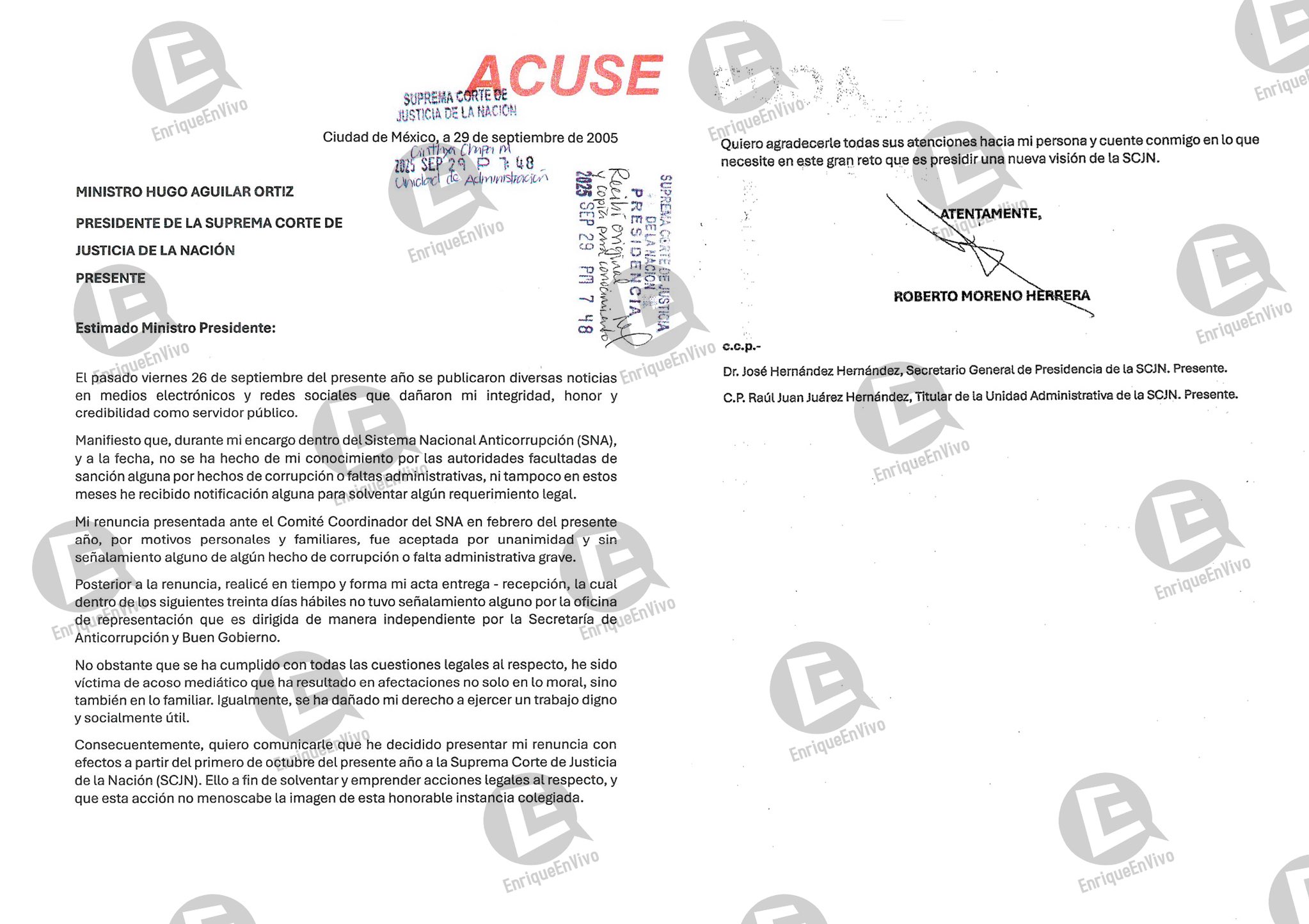 Asesor de Hugo Aguilar renuncia tras acusaciones de corrupción
