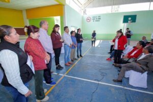 Titular de SEPH supervisa recuperación de escuelas en Zimapán y Nicolás Flores