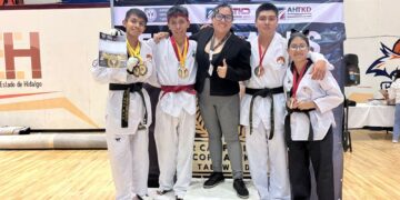 Selección de Taekwondo de la UTEC destaca en Copa AUTKDO