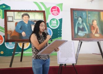 Estudiante de la UPH presenta exposición inclusiva