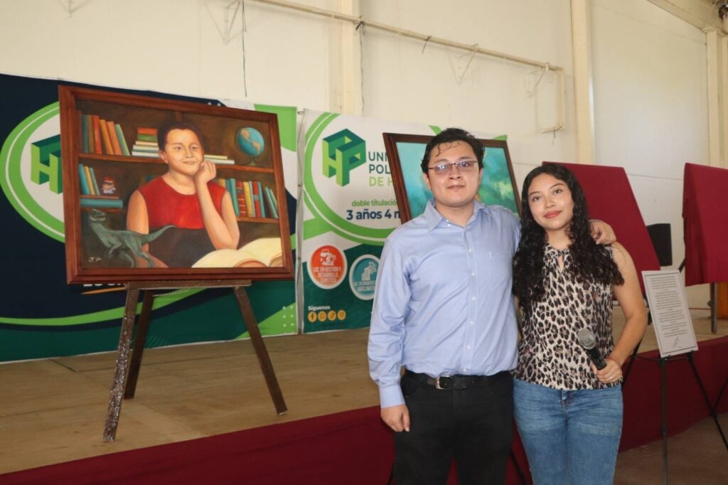 Estudiante de la UPH presenta exposición inclusiva