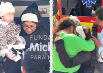 Jazlyn Azulet regresa a México tras recuperarse de quemaduras por explosión de pipa en Iztapalapa