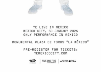 ¡Ye llega a México! Kanye West anuncia concierto único