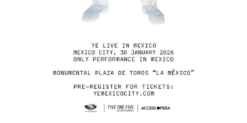 ¡Ye llega a México! Kanye West anuncia concierto único