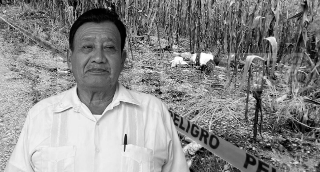 Asesinan al exalcalde de Chinameca, Veracruz, Lázaro Francisco Luría.