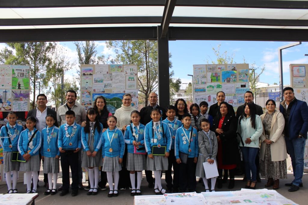 Niñas y niños dibujan el Hidalgo que quieren ver en 2040