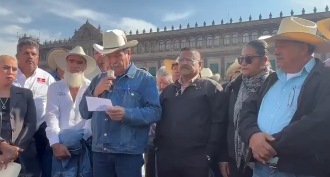 Campesinos anuncian paro nacional y toma de aduanas el 24 de noviembre