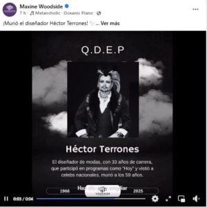 Fallece Héctor Terrones