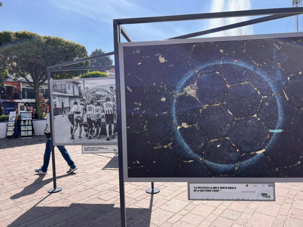 “Expo Gol”, muestra fotográfica que estará hasta el 22 de noviembre en Plaza Juárez de Metepec