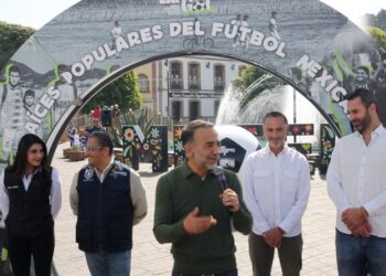 “Expo Gol”, muestra fotográfica que estará hasta el 22 de noviembre en Plaza Juárez de Metepec