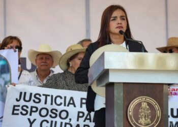 Grecia Quiroz: No fui a “doblar las manos” con Sheinbaum, sino, a exigir justicia y seguridad