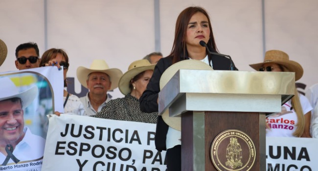 Grecia Quiroz: No fui a “doblar las manos” con Sheinbaum, sino, a exigir justicia y seguridad