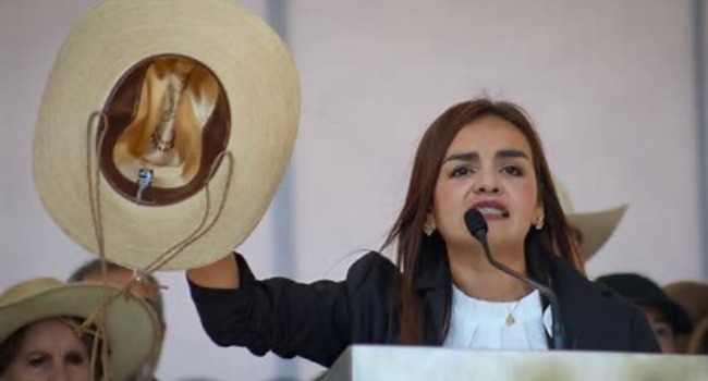 Destapan a Grecia Quiroz para gobernadora de Michoacán