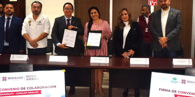 Semarnath y Conalep Hidalgo impulsan Agrofly