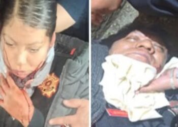 Tras discutir, mujer policía es apuñalada por su jefe en un Sam's de CDMX