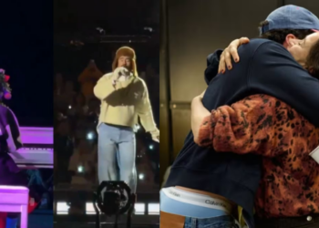 Bad Bunny y Julieta Venegas cantan “Lo Siento BB:/” en el estadio GNP.